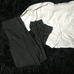 Aerie cutout high waisted leggings